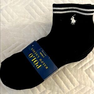 POLO RALPH LAUREN ANKLE SOCKS SIZE 9-11💕